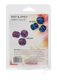 Hot and Spicey Party Dice