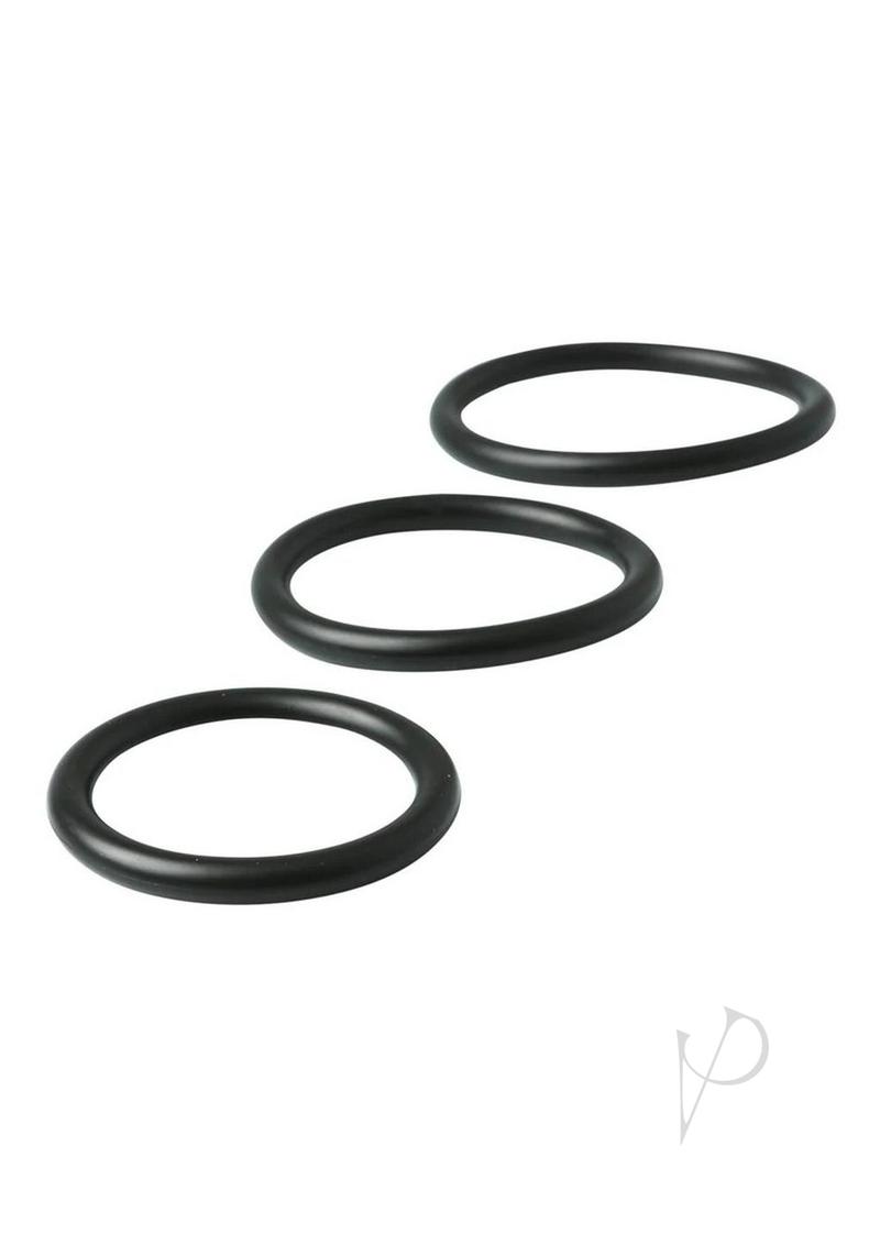 Sandm Nitrile Cock Ring 3pk
