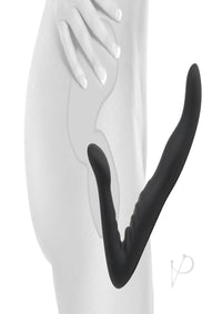 Ff Elite Strapless Strap On 8 Black