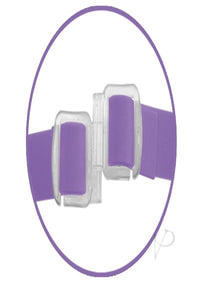 Ff Elite Vib Dbl Delight Strap On - Purp
