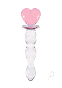 Crystal Heart Of Glass Pink