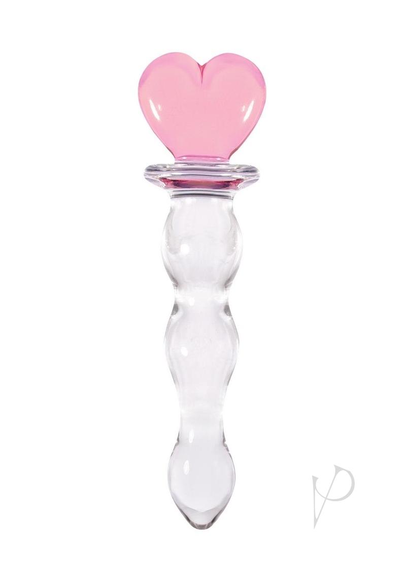 Crystal Heart Of Glass Pink