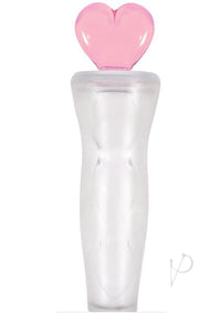 Crystal Heart Of Glass Pink