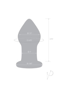 Amythyst Rain Butt Plug