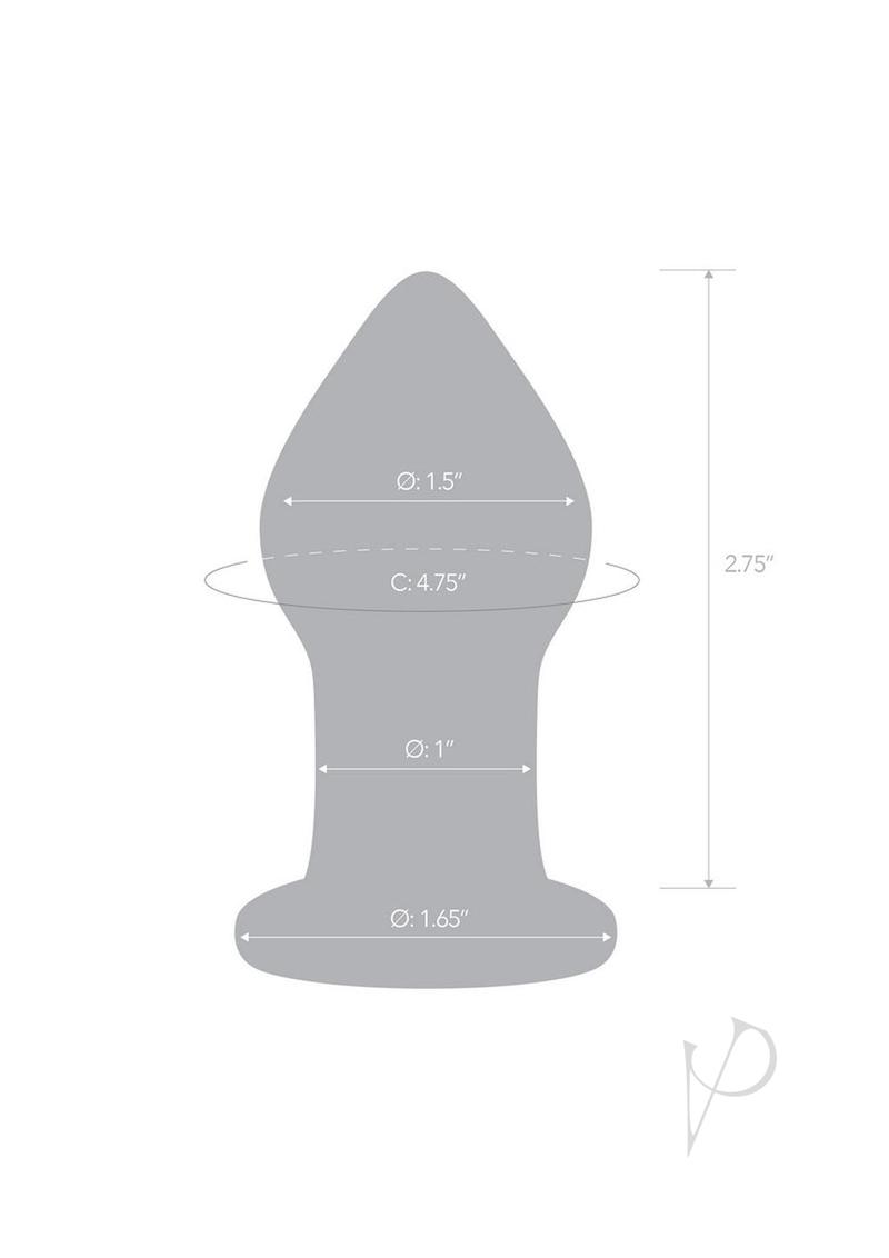 Amythyst Rain Butt Plug