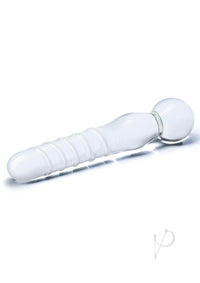 Joystick Clear Glass Dildo