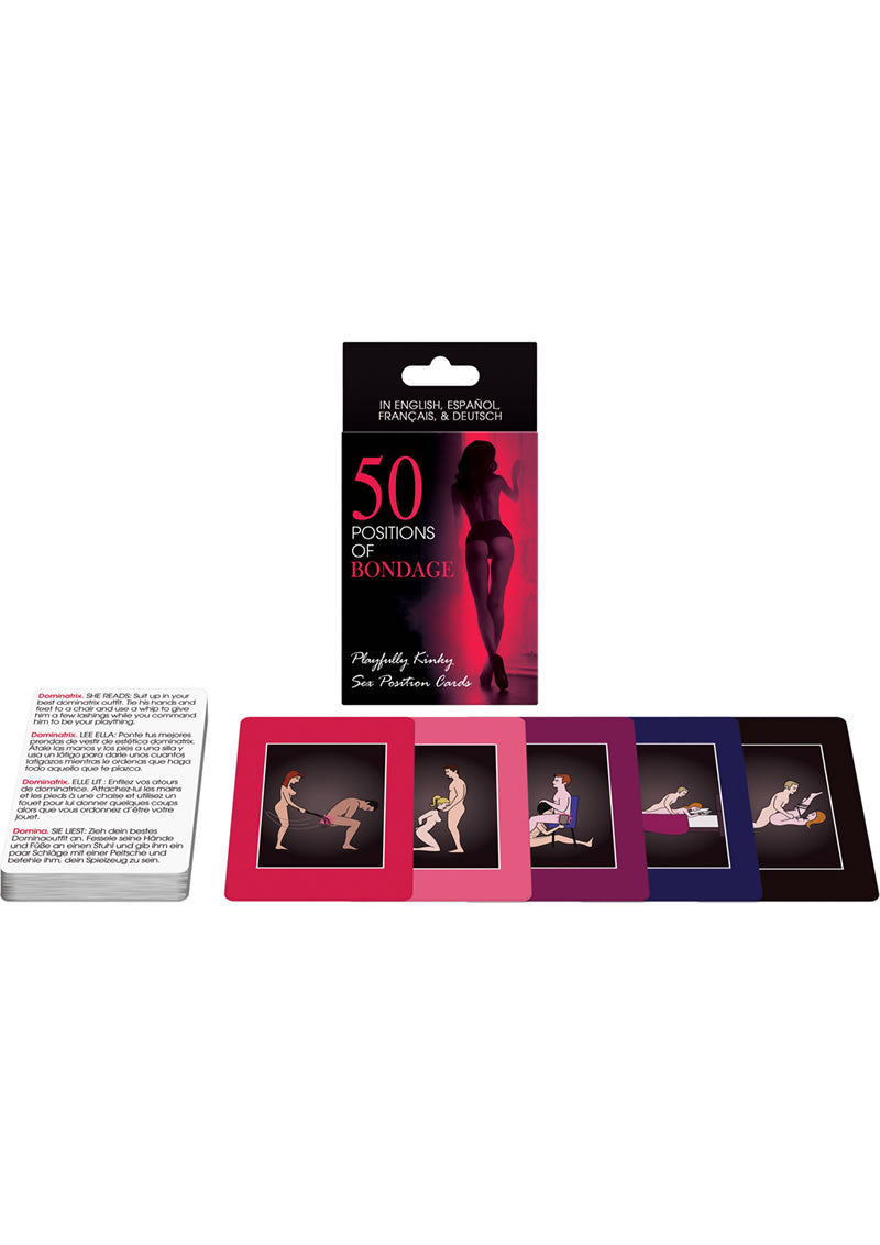 50 Positions Of Bondage Cards