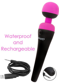 Palmpower Recharge Massager Fuschia