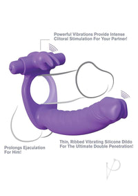 Fcr Silicone Double Pene Rabbit Purple