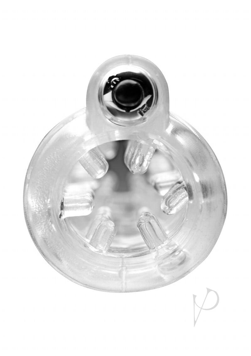 Tom Of Finland Head to Head Vibrating Sleeve Gray