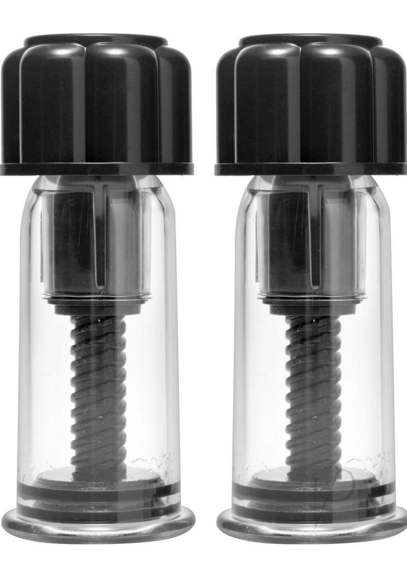 Ms Max Powerful Twist Nipple Suckers Blk
