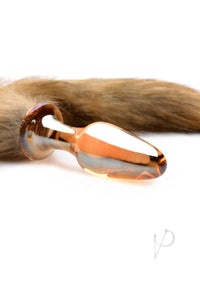 Tailz Fox Tail Anal Plug Glass