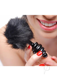 Tailz Black Bunny Tail Anal Plug
