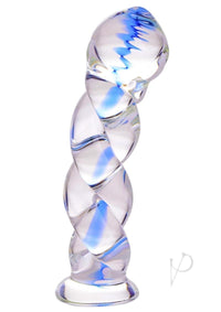 Prisms Soma Glass Twisted Dildo