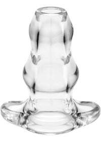 Double Tunnel Plug Medium Clear