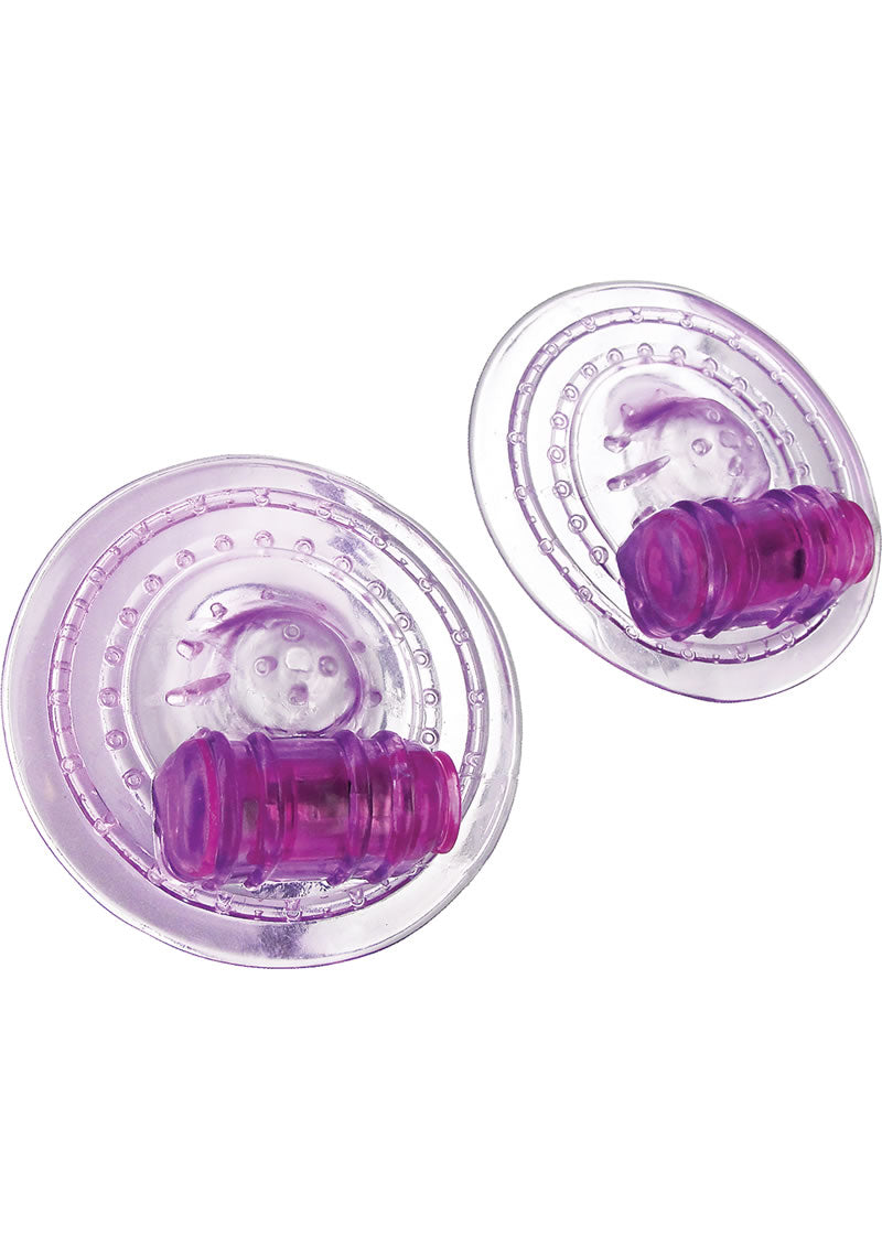 Trinity V Razzle Vibe Nipple Pads Purp