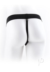 Ff Vibe Hollow Strap On W/balls 7 Purp