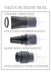 Ff Suck N Stroke Head Pump Black