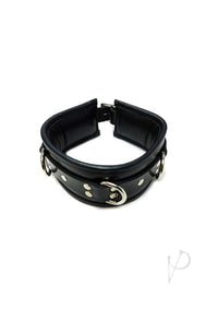 Rouge 3 D Ring Padded Collar Blk