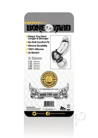 Boneyard Silicone Ring 5pc Black