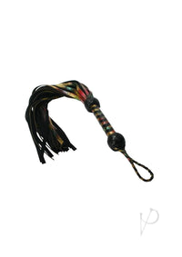 Strict Rainbow Lambskin Leather Flogger