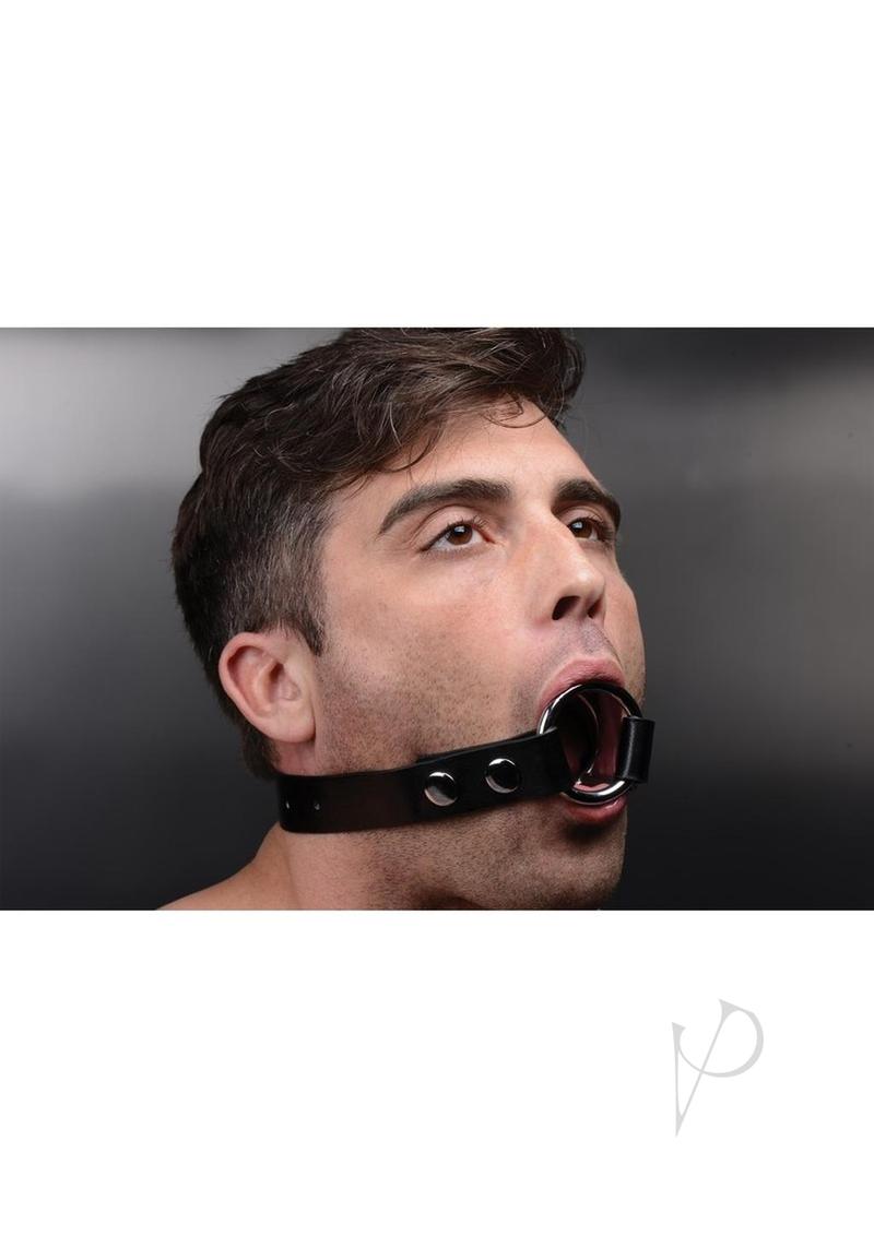 Strict Deep Throat Gag Black – FetishToyBox