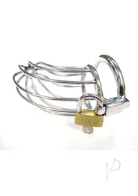 Rouge Chastity Cock Cage With Padlock