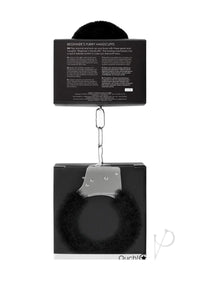 Ouch! Beginners Handcuffs Furry Black