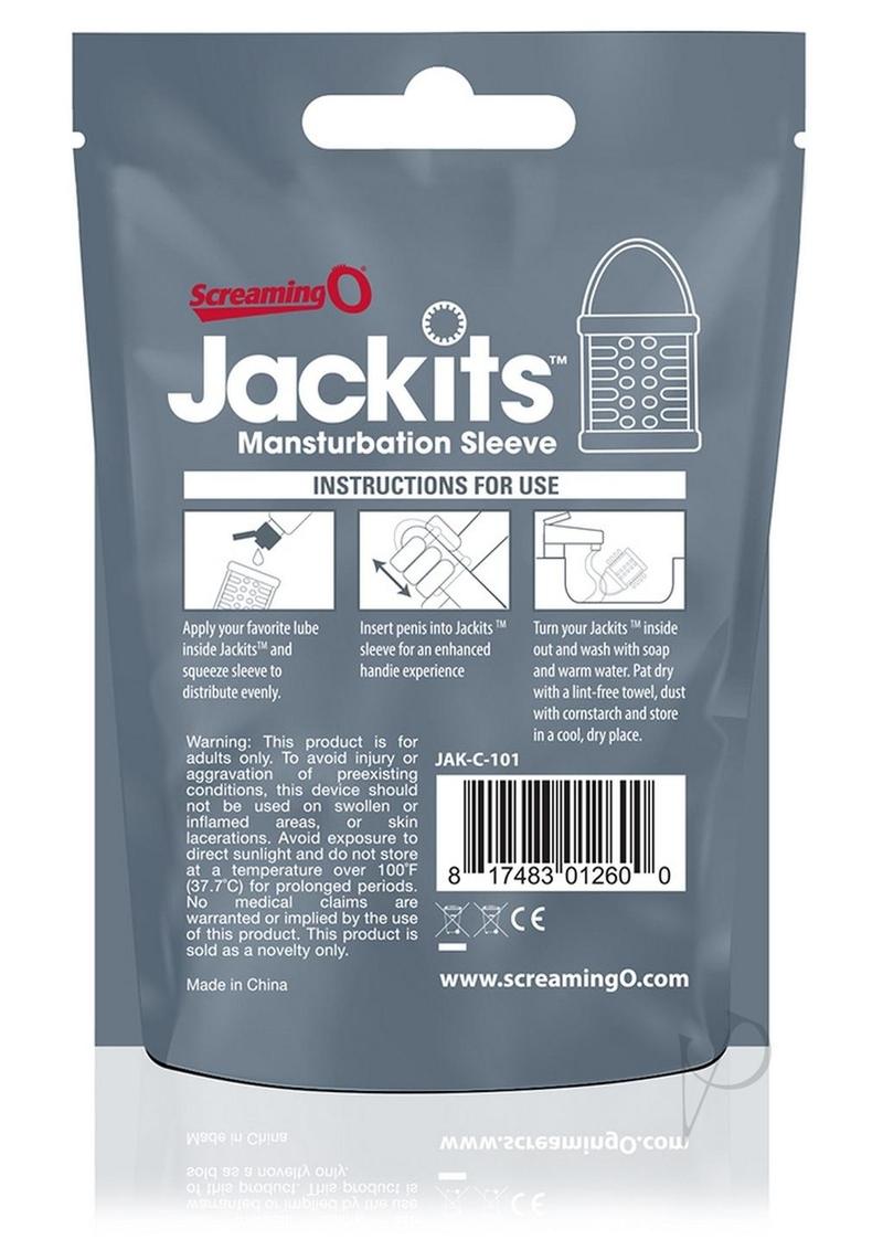 Jackits Mansturbation Sleeve Clr-individ