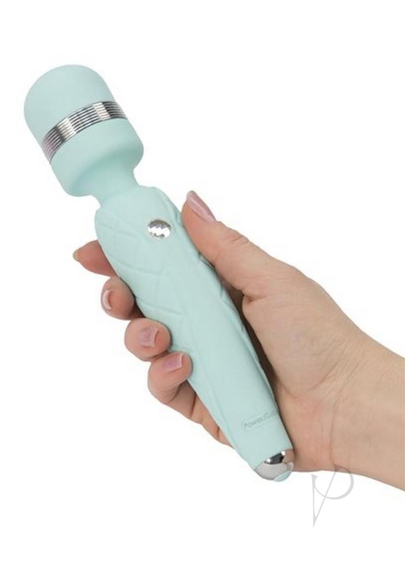 Pillow Talk Cheeky Massager Wand Teal