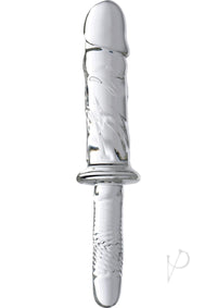 Ms Brutus Glass Dildo Thruster