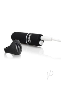 My Secret Remote C Panty Rechr Blk-indv