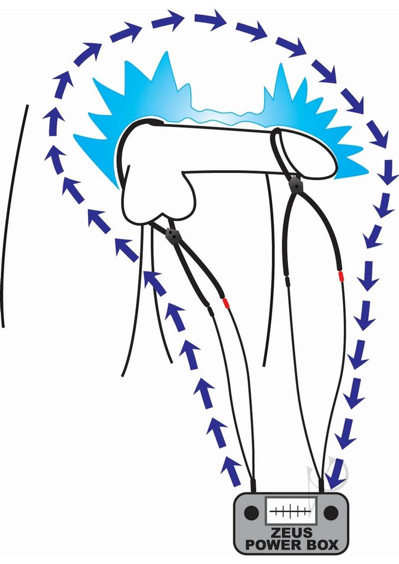 Zeus Vigor Ii Cock and Ball Ties Estim