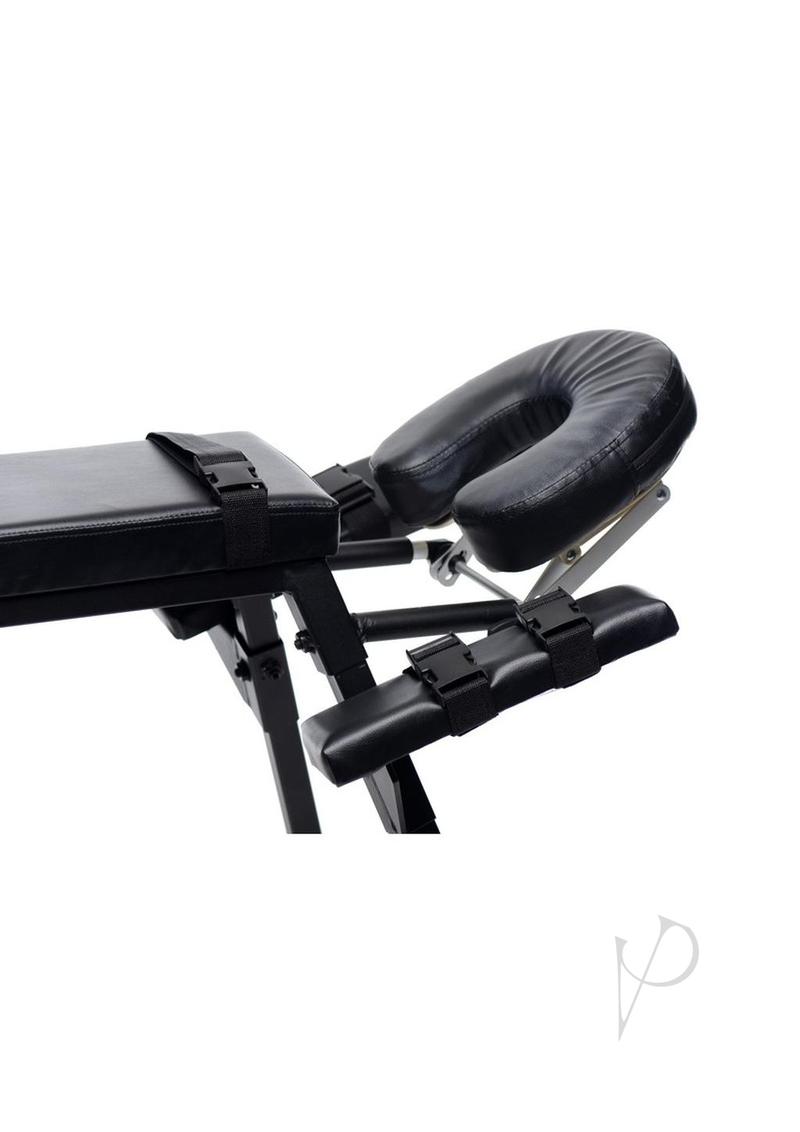 Master Series Obedience Extreme Sex Bench With Straps