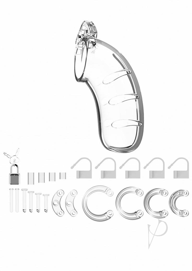 Man Cage Model 03 Chastity 4.5 Clear