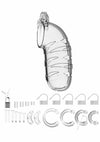 Man Cage Model 05 Chastity 5.5 Clear