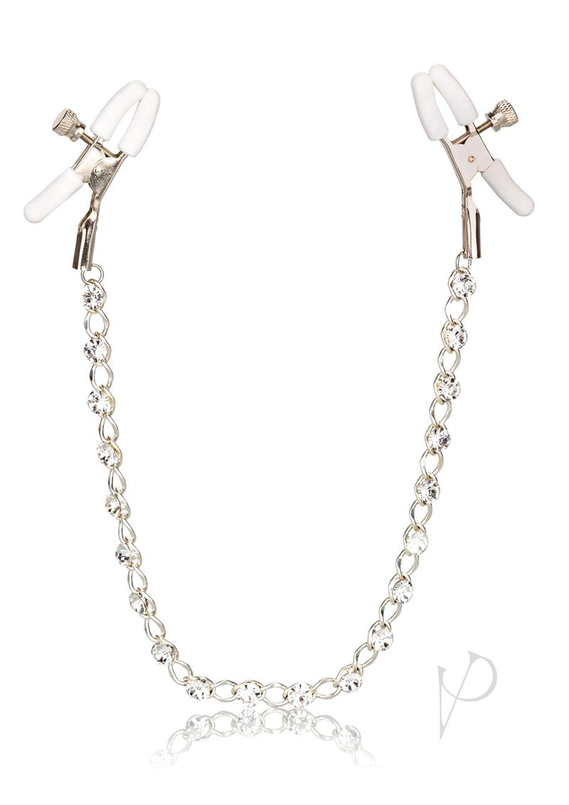 Nipple Play Crystal Chain Nipple Clamps