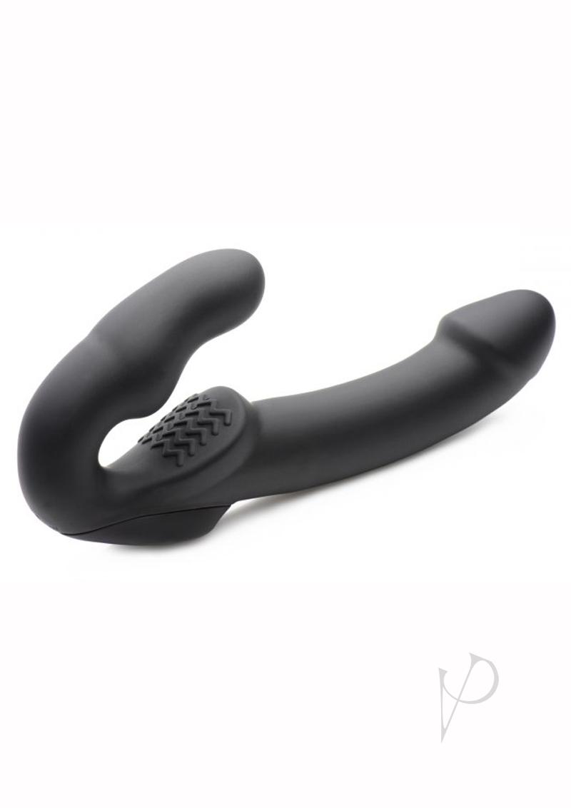 Strap U Evoke Vibrating Straples Black