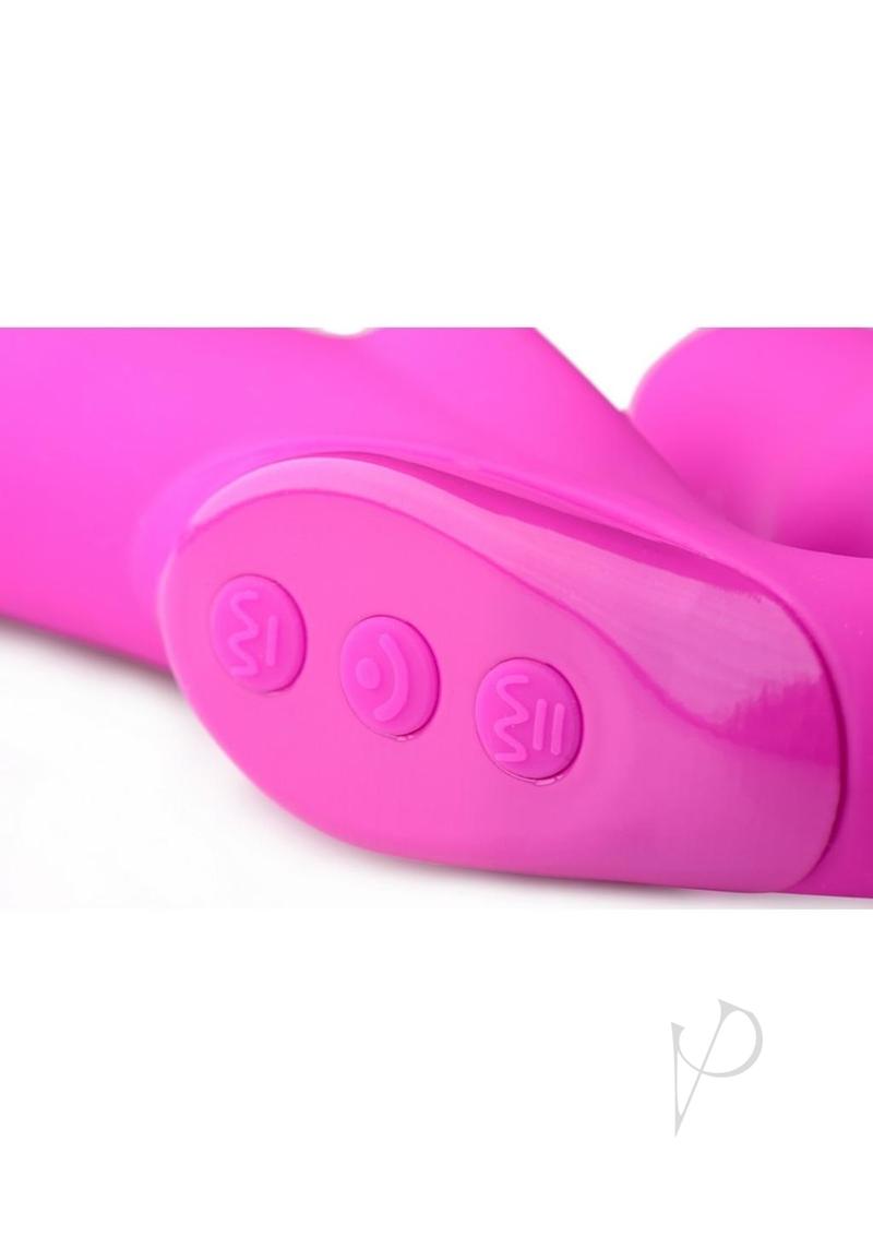 Strap U Evoke Vibrating Strapless Pink