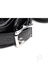Strict Slave Pu Leather Shackles
