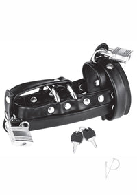 Cb Gear Gimp Chastity Sheath W/dbl Cring