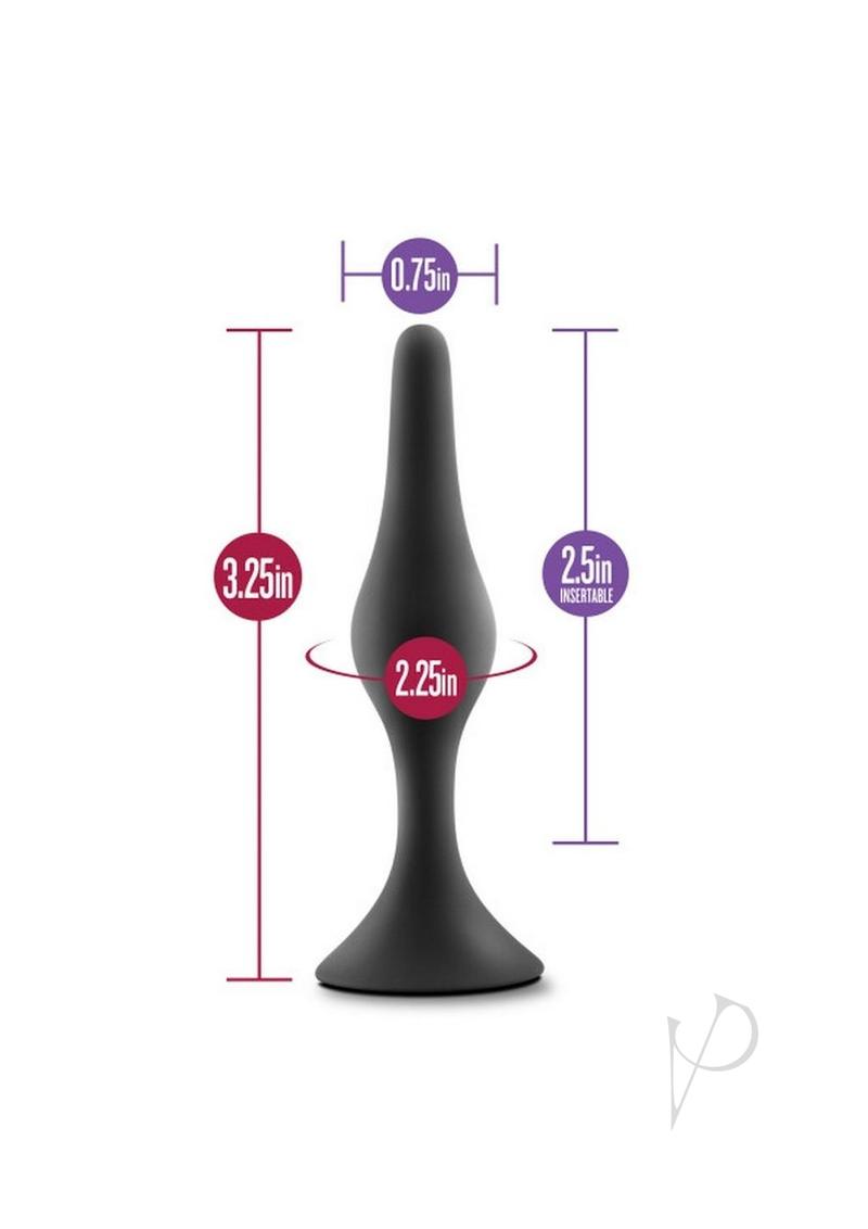 Luxe Beginner Plug Small Black