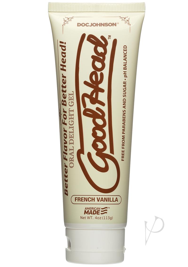 Goodhead Oral Delight Gel Vanilla 4oz