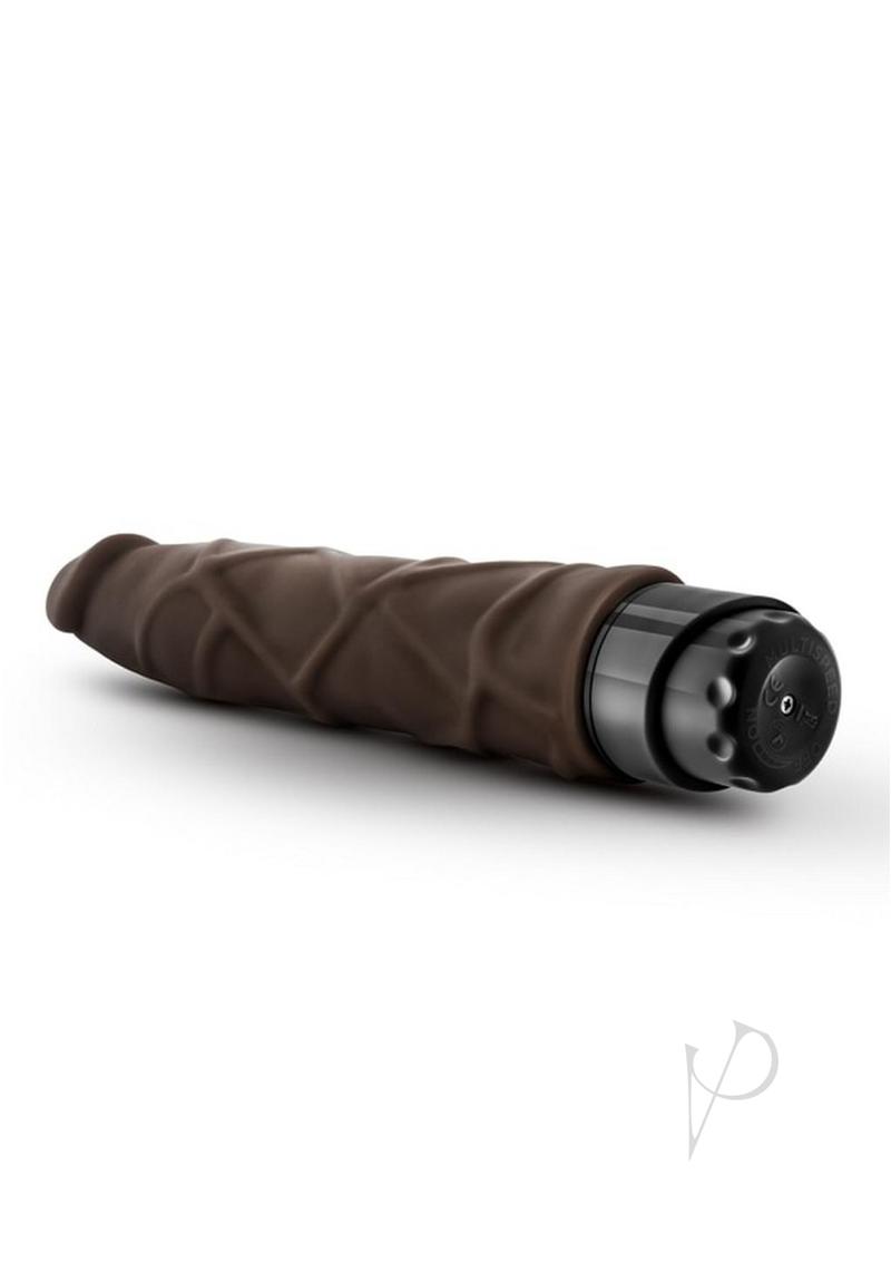 Dr Skin Cock Vibe 1 Chocolate 9