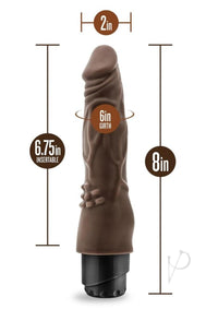Dr Skin Cock Vibe 04 Chocolate