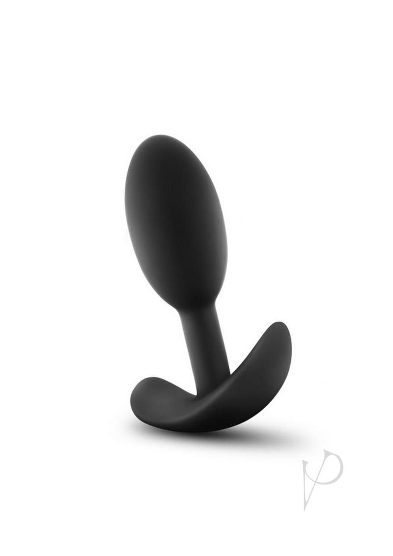 Luxe Wearable Vibra Slim Plug Sm Blk