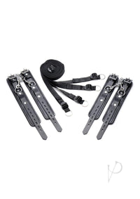 Mistress By Isabella Sinclaire Leather Bed Restraint Bondage Kit