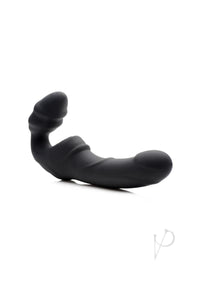 Strap U Slim Rider Ribbed Vibe Strpls