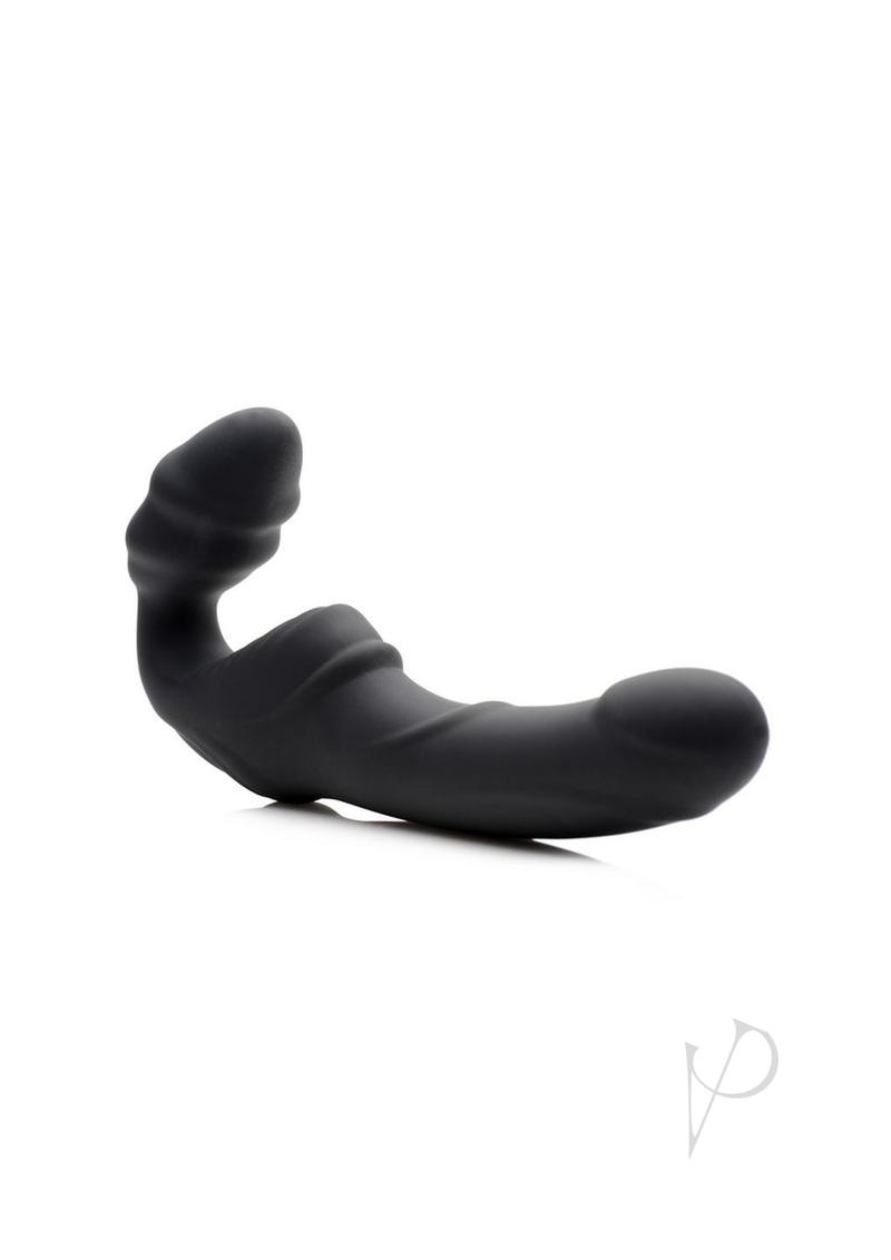 Strap U Slim Rider Ribbed Vibe Strpls