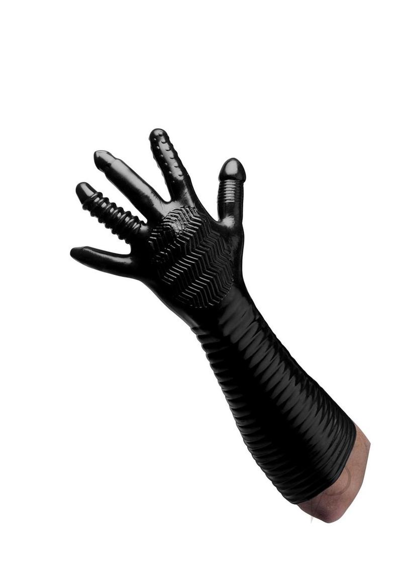 Ms Extra Long Textured Fisting Glove